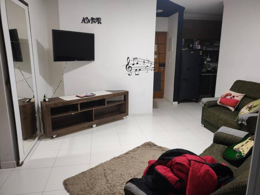 Apartamento 2 Dormitorios E Sacada Gourmet Frente Ao Mar Πράια Γκράντε Εξωτερικό φωτογραφία