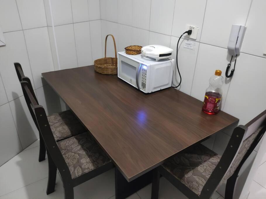 Apartamento 2 Dormitorios E Sacada Gourmet Frente Ao Mar Πράια Γκράντε Εξωτερικό φωτογραφία